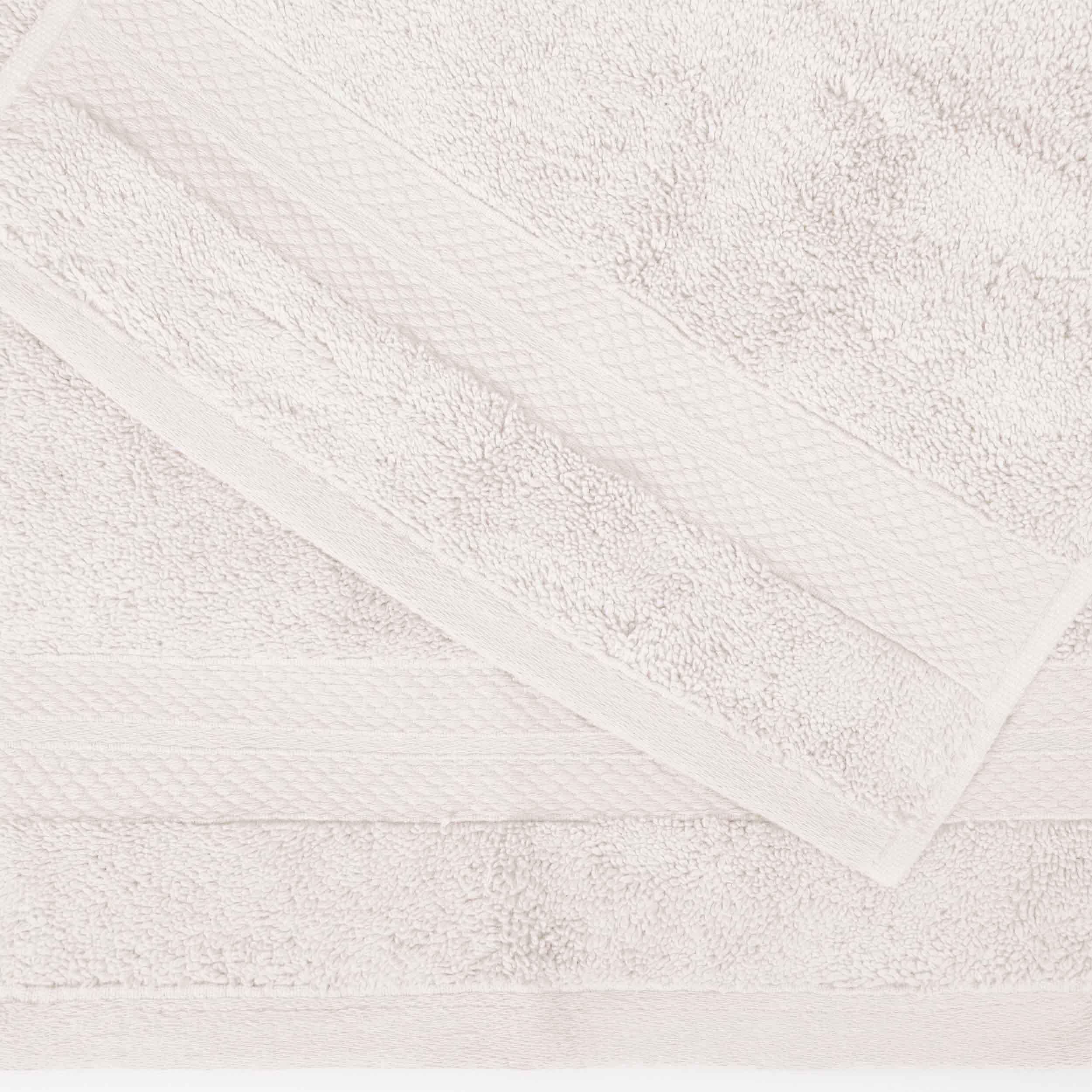 Aria Turkish Cotton Solid Heavyweight Plush Bath Towel Set of 4 - Bath Towel by Superior Brand