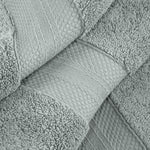 Aria Turkish Cotton Solid Heavyweight Plush Bath Towel Set of 4 - Bath Towel by Superior Brand