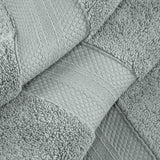 Aria Turkish Cotton Solid Heavyweight Plush Bath Towel Set of 4 - Bath Towel by Superior Brand