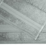 Aria Turkish Cotton Solid Heavyweight Plush Bath Towel Set of 4 - Bath Towel by Superior Brand