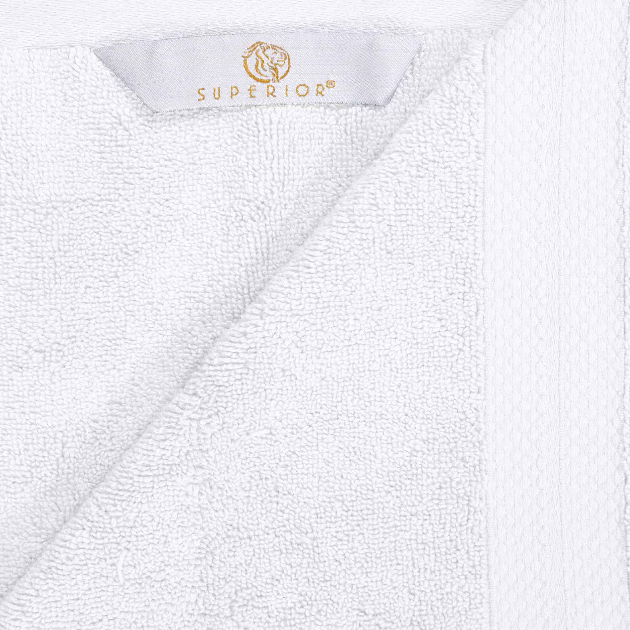 Aria Turkish Cotton Solid Heavyweight Plush Bath Towel Set of 4 - Bath Towel by Superior Brand
