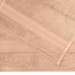 Aria Turkish Cotton Solid Heavyweight Plush Bath Towel Set of 4 - Bath Towel by Superior Brand