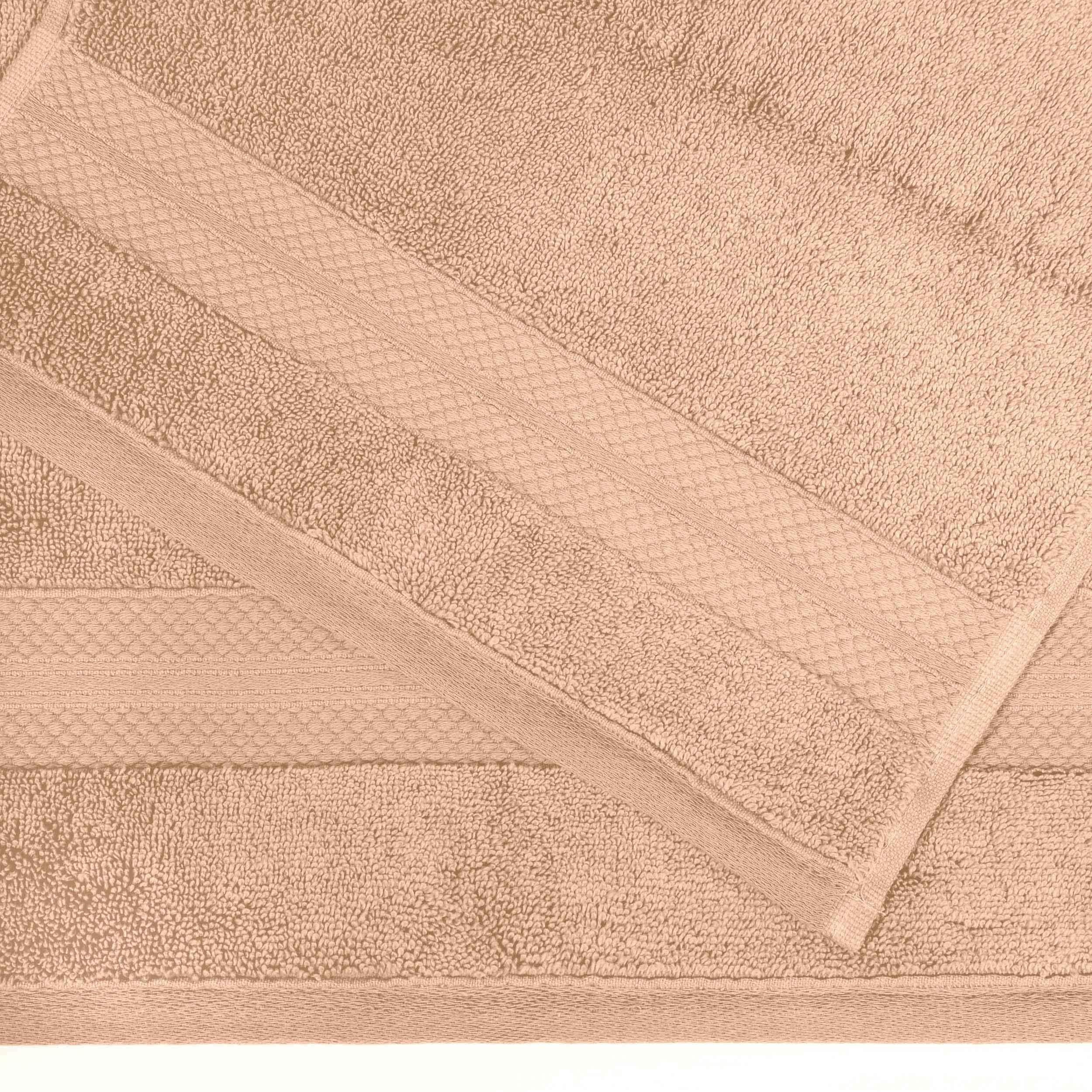 Aria Turkish Cotton Solid Heavyweight Plush Bath Towel Set of 4 - Bath Towel by Superior Brand