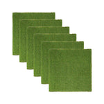 Artificial Grass Area Rug Lawn Turf Indoor Outdoor Rugs, Set of 6 - Rugs by Superior
