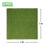 Artificial Grass Area Rug Lawn Turf Indoor Outdoor Rugs, Set of 6 - Rugs by Superior
