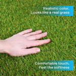 Artificial Grass Area Rug Lawn Turf Indoor Outdoor Rugs, Set of 6 - Rugs by Superior
