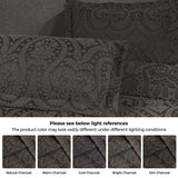 Aspen Cotton Blend Jacquard Floral Scalloped Edge Bedspread Set - Bedspread by Superior
