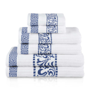 White-Navy Blue