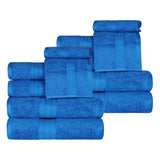 Atlas Cotton Plush Absorbent Heavyweight 12 Piece Assorted Towel Set - Towel Set by Superior