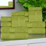 Atlas Cotton Plush Absorbent Heavyweight 12 Piece Assorted Towel Set - Towel Set by Superior