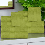 Atlas Cotton Plush Absorbent Heavyweight 12 Piece Assorted Towel Set - Towel Set by Superior