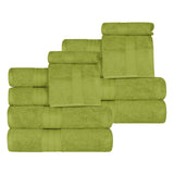 Atlas Cotton Plush Absorbent Heavyweight 12 Piece Assorted Towel Set - Towel Set by Superior