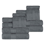 Atlas Cotton Plush Absorbent Heavyweight 12 Piece Assorted Towel Set - Towel Set by Superior