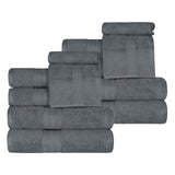 Atlas Cotton Plush Absorbent Heavyweight 12 Piece Assorted Towel Set - Towel Set by Superior