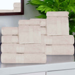 Atlas Cotton Plush Absorbent Heavyweight 12 Piece Assorted Towel Set - Towel Set by Superior