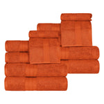 Atlas Cotton Plush Absorbent Heavyweight 12 Piece Assorted Towel Set - Towel Set by Superior