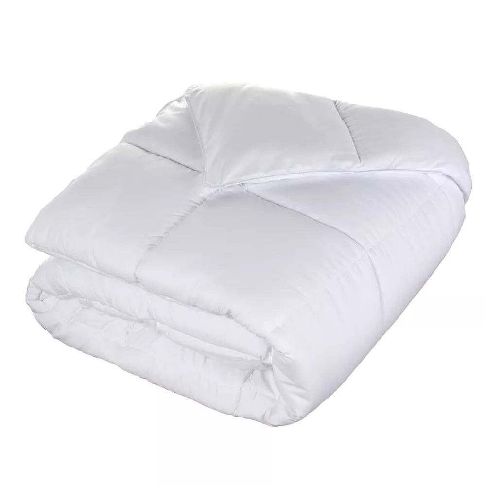 Basics Bedroom Set Comforter Mattress Wedge Pillow, Full/ Queen White - by Superior