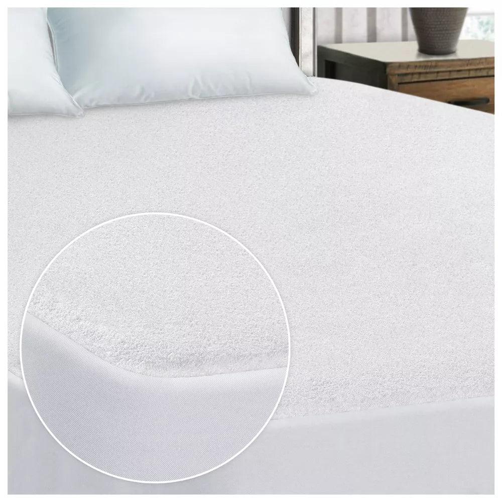 Basics Bedroom Set Comforter Mattress Wedge Pillow, Full/ Queen White - by Superior