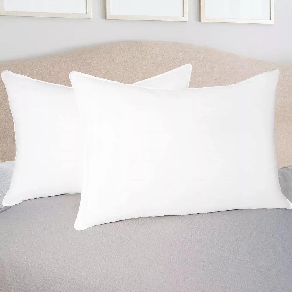 Basics Bedroom Set Comforter Mattress Wedge Pillow, Full/ Queen White - by Superior