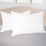 Basics Bedroom Set Comforter Mattress Wedge Pillow, Full/ Queen White - by Superior