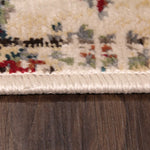 Basilio Modern Farmhouse Distressed Medallion Indoor Area Rug - Rugs by Superior