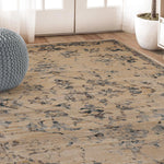 Basilio Modern Farmhouse Distressed Medallion Indoor Area Rug - Rugs by Superior