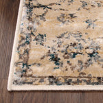 Basilio Modern Farmhouse Distressed Medallion Indoor Area Rug - Rugs by Superior