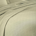 Basket Weave Matelasse Cotton Bedspread Set - Bedspread by Superior