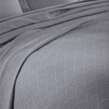 Basket Weave Matelasse Cotton Bedspread Set - Bedspread by Superior