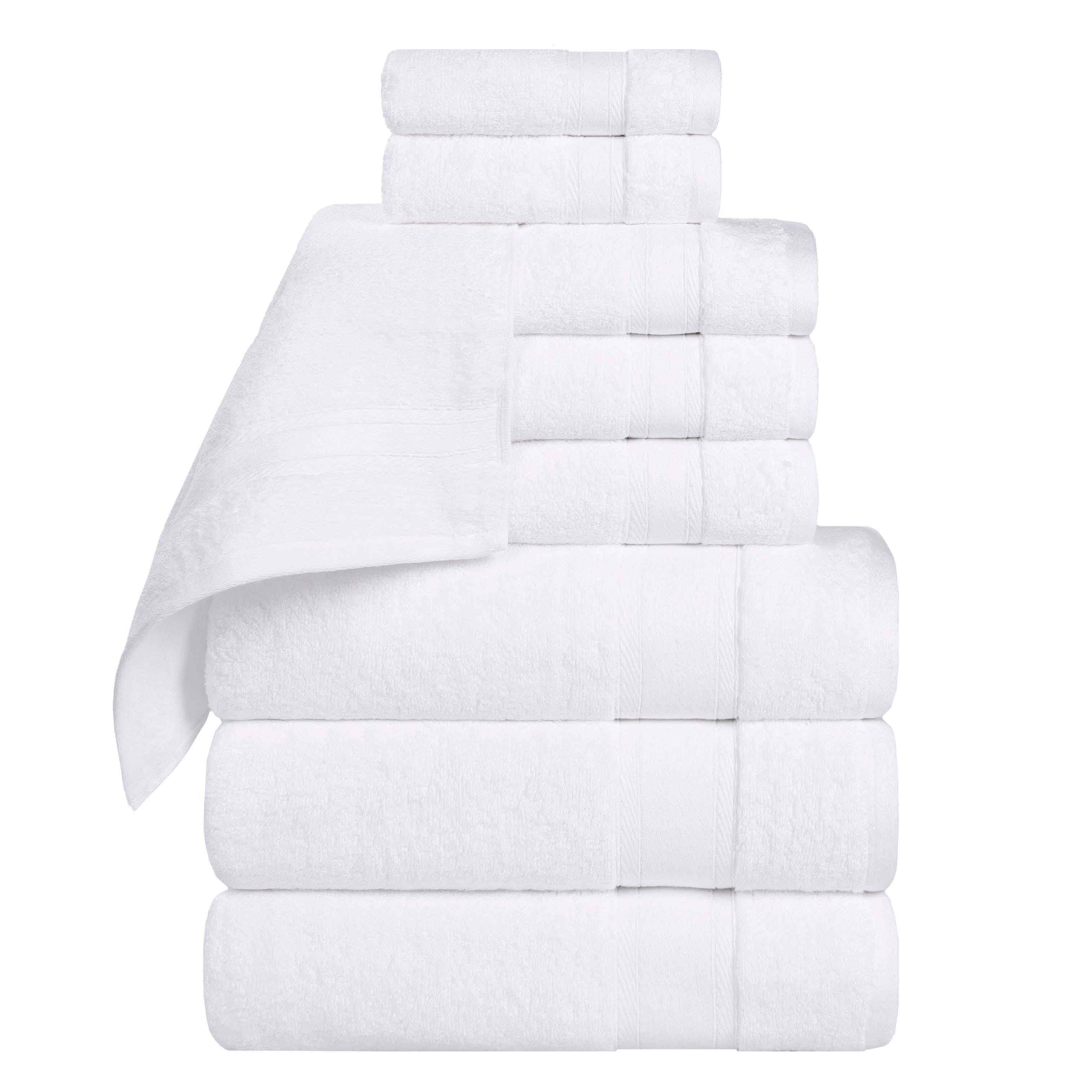 Belmont Zero Twist Cotton Medium Weight 9 Piece Towel Set - Towel Set by Superior Brand