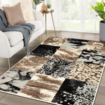 Brentwood Modern Patchwork Abstract Indoor Area Rugs or Runner Rug - Rugs by Superior