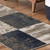 Brentwood Modern Patchwork Abstract Indoor Area Rugs or Runner Rug - Rugs by Superior