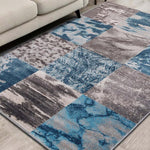 Brentwood Modern Patchwork Abstract Indoor Area Rugs or Runner Rug - Rugs by Superior