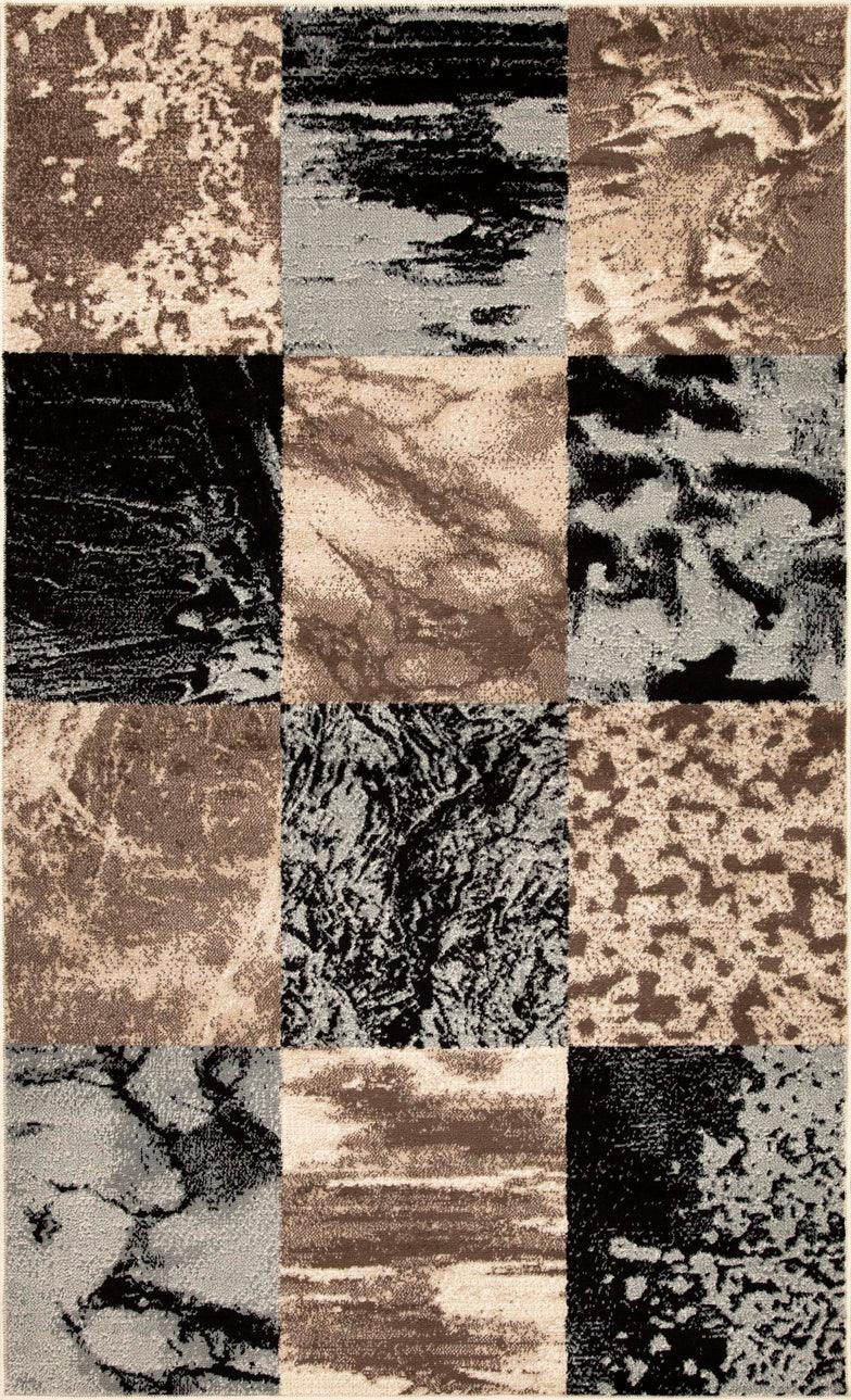 Brentwood Modern Patchwork Abstract Indoor Area Rugs or Runner Rug - Rugs by Superior