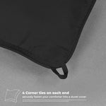 Brushed Microfiber Reversible Down Alternative Comforter - Comforter by Superior