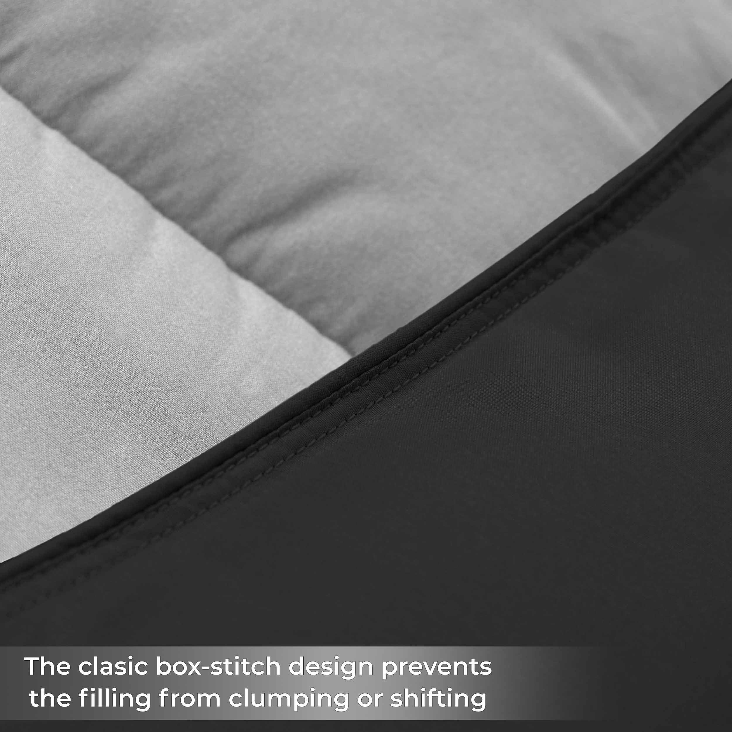 Brushed Microfiber Reversible Down Alternative Comforter - Comforter by Superior