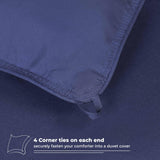 Brushed Microfiber Reversible Down Alternative Comforter - Comforter by Superior