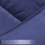 Brushed Microfiber Reversible Down Alternative Comforter - Comforter by Superior
