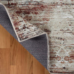 Canary Vintage Distressed Medallion Washable Indoor Area Rug - Rugs by Superior