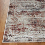 Canary Vintage Distressed Medallion Washable Indoor Area Rug - Rugs by Superior