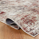 Canary Vintage Distressed Medallion Washable Indoor Area Rug - Rugs by Superior