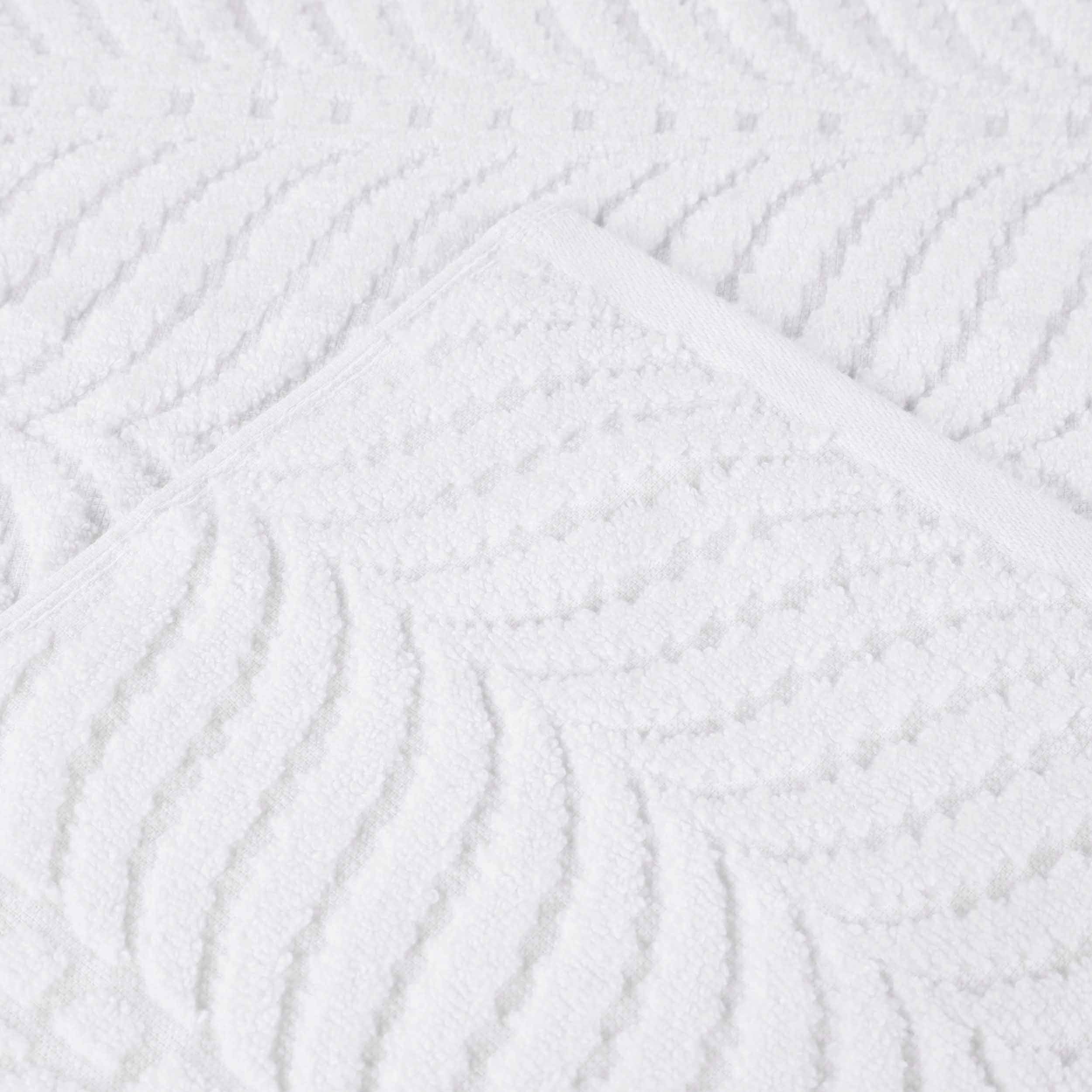 Chevron Zero Twist Solid and Jacquard Soft Cotton Bath Sheet Set of 2 - Bath Sheet by Superior