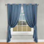 Classic Modern Solid Room Darkening Blackout Curtain Panels, Set of 2 - Blackout Curtains by Superior