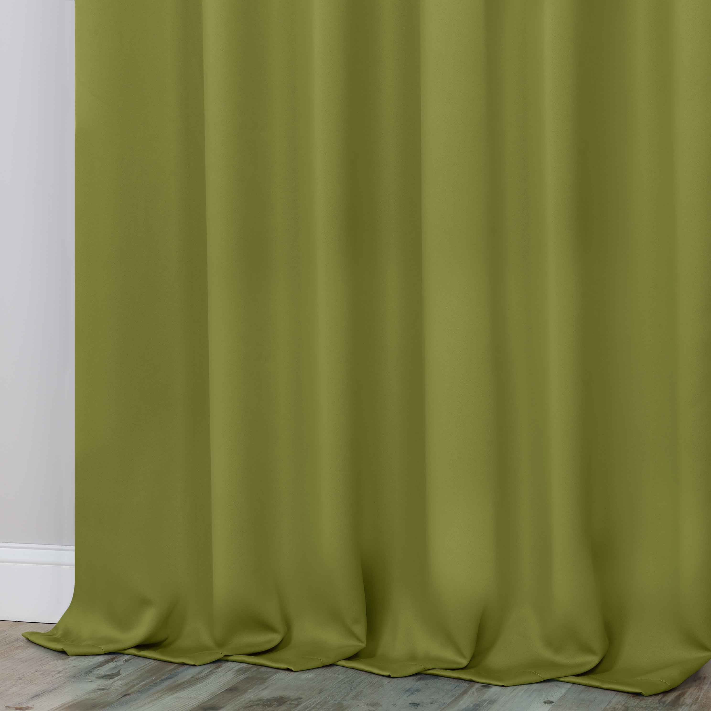 Classic Modern Solid Room Darkening Blackout Curtain Panels, Set of 2 - Blackout Curtains by Superior