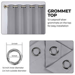 Classic Modern Solid Room Darkening Blackout Curtain Panels, Set of 2 - Blackout Curtains by Superior