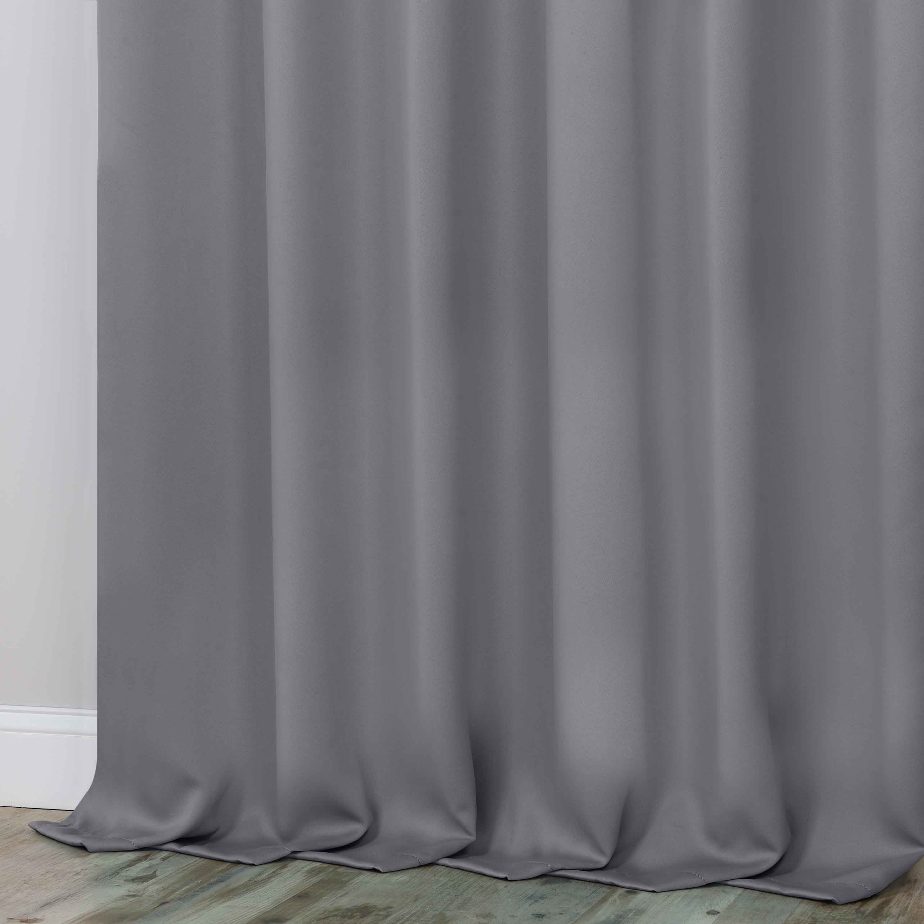 Classic Modern Solid Room Darkening Blackout Curtain Panels, Set of 2 - Blackout Curtains by Superior