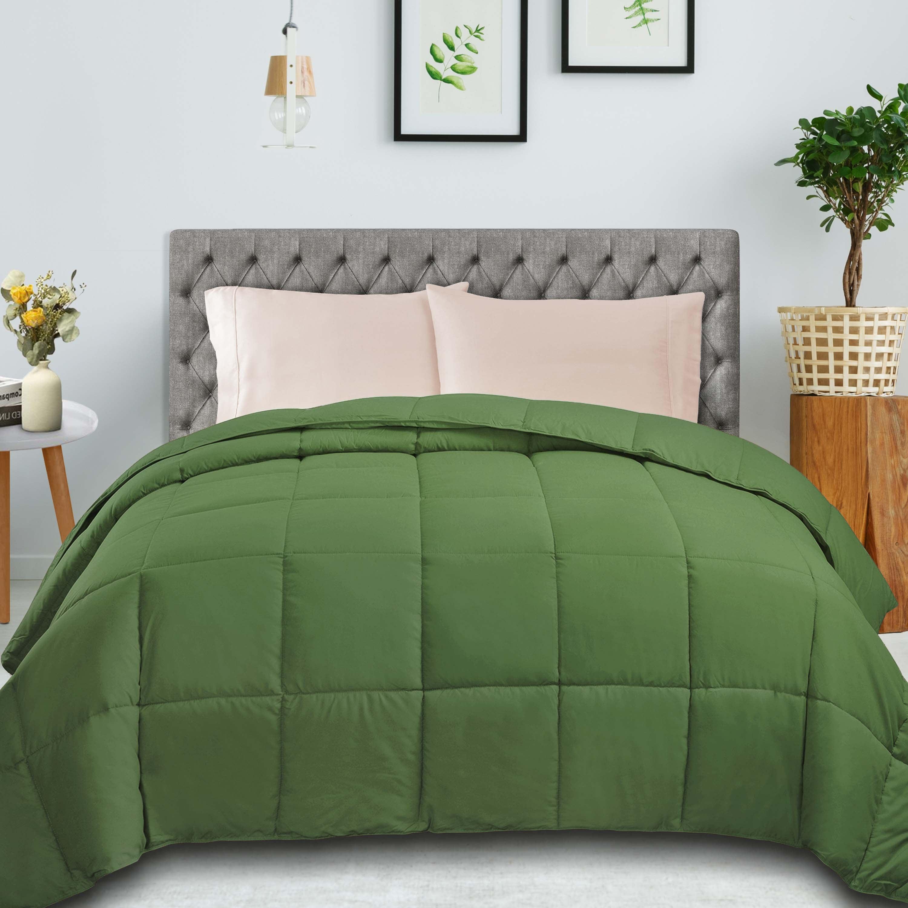 Classic Reversible Medium Weight Down Alternative Microfiber Comforter - Comforter by Superior Brand