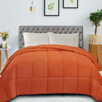 Classic Reversible Medium Weight Down Alternative Microfiber Comforter - Comforter by Superior