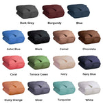 Classic Reversible Medium Weight Down Alternative Microfiber Comforter - Comforter by Superior