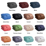 Classic Reversible Medium Weight Down Alternative Microfiber Comforter - Comforter by Superior